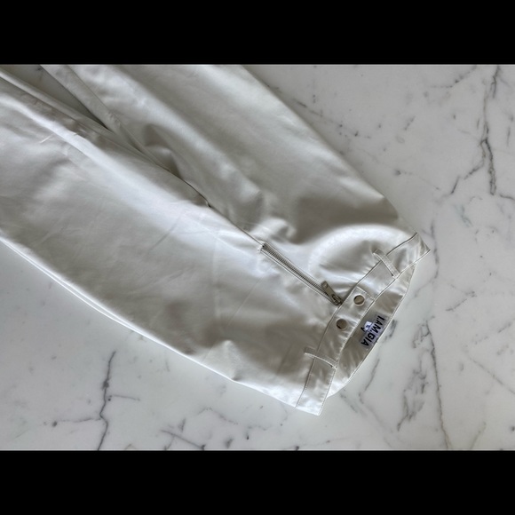 I AM GIA WHITE VINYL PANT - Picture 3 of 6